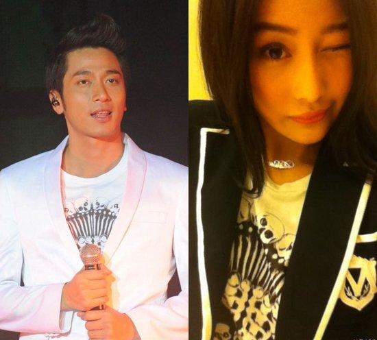 张馨予与吴卓羲被疑相恋 网友爆两人情侣装(图)