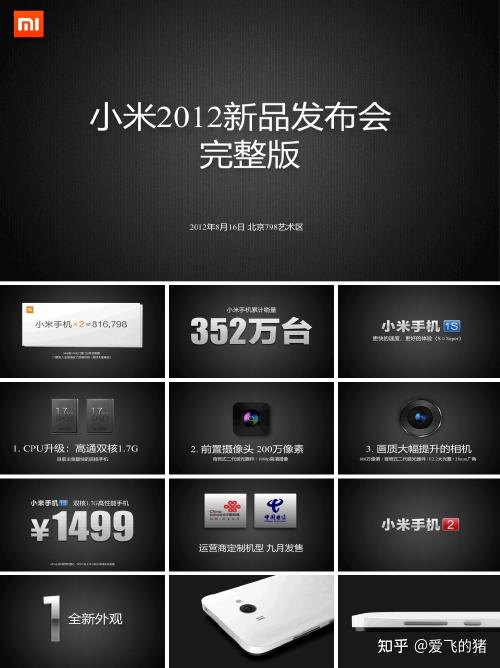 小米锤子苹果发布会ppt模板欣赏