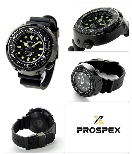 精工seiko [with tuna can tote ] 潜水系列 手表 1000 m saturated