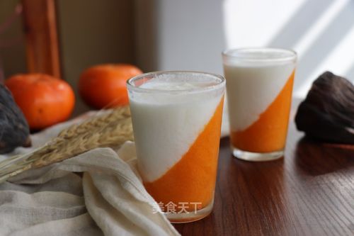 年菜#柿子酸奶,美食也要凹造型!