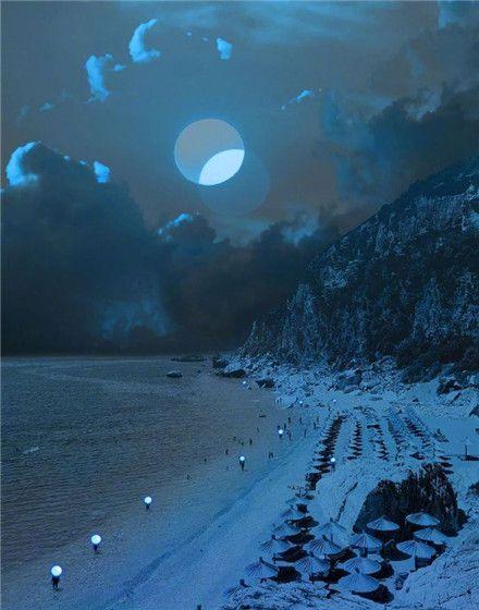 晚安唯美好看的图片最新发朋友圈晚安图片素材