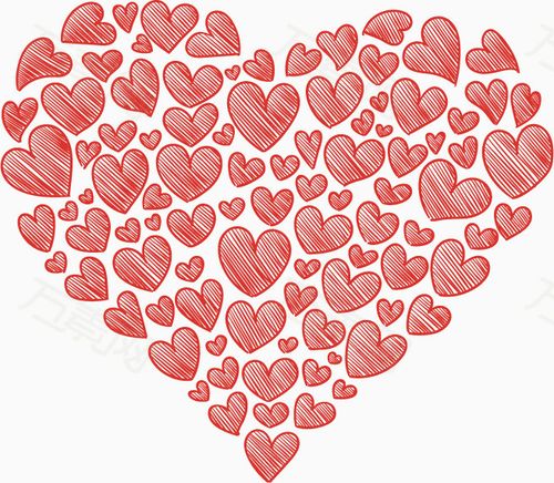 手绘爱心