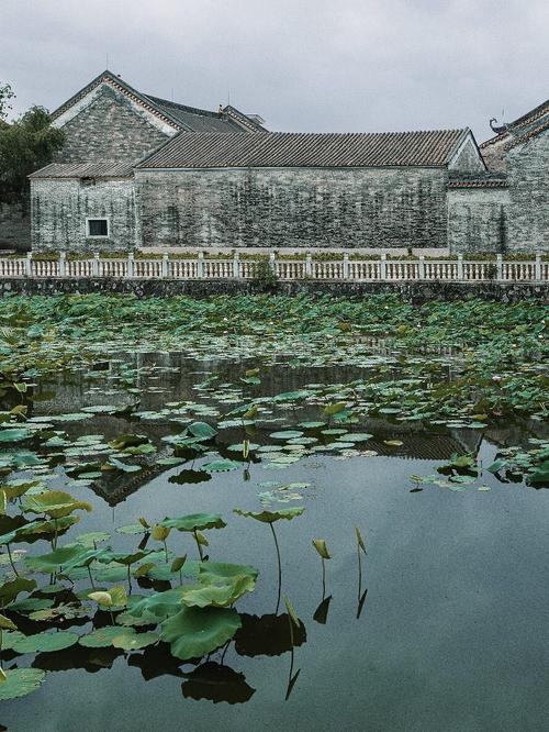广州拍照大岭古村,玉带河上明清岭南水乡