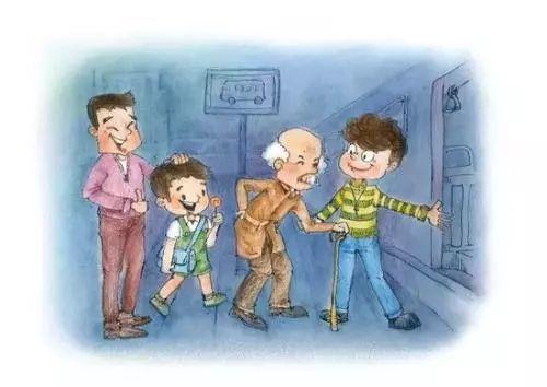 学雷锋排队礼让手抄报学雷锋手抄报