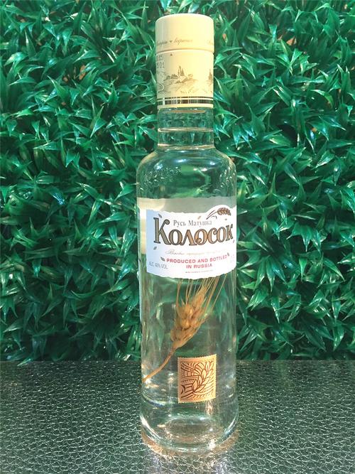 包邮进口俄罗斯伏特加 金麦穗品牌 小麦酒洋酒烈酒白酒滋补酒正品
