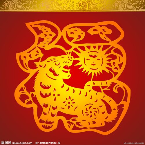 虎年 福字图片