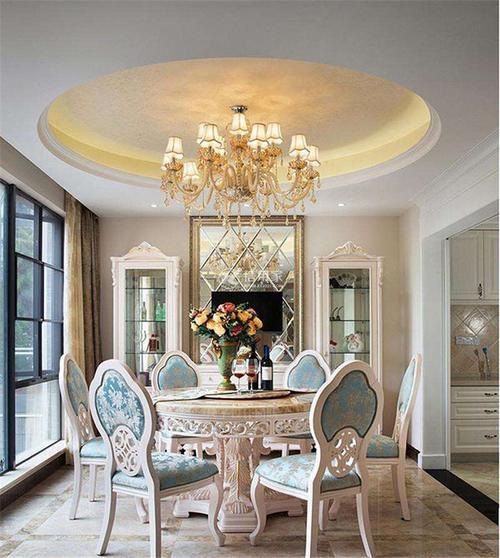 圆形吊顶怎么做 圆形吊顶装修效果图