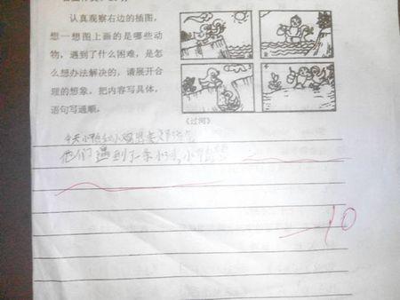 请帮忙写一下看图写话