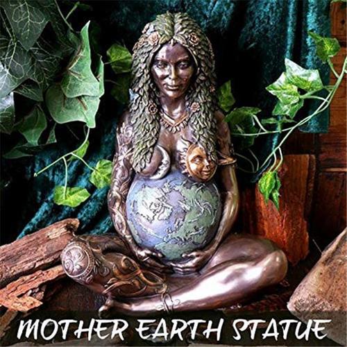 mother earth statue 大地女神地球母亲盖亚女神摆件雕像树脂摆件