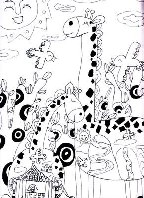 以我爱我家简笔画素材