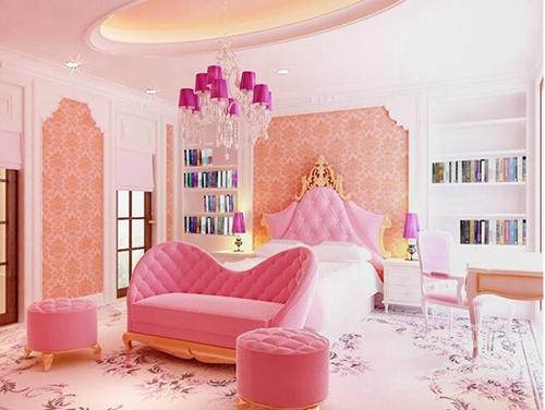 公主房装修效果图 天真可爱的公主房怎么装