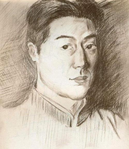 炭精条,普通纸张,30分钟,自我评价65分.