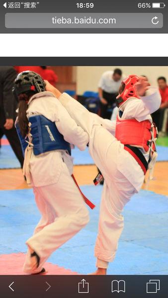 跆拳道女生回答:这几张照片中的女生被踢的太惨了吧?