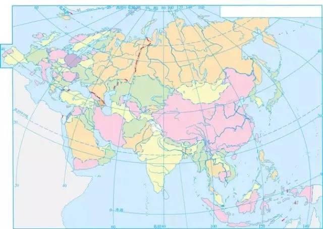 超级棒的世界区域地理色彩图,5分钟就能掌握世界地理!