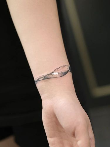 tattoo|遮盖疤痕|北京纹身|手腕纹身|水墨_纹身_疤痕