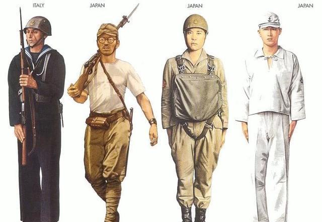二战军装之日本