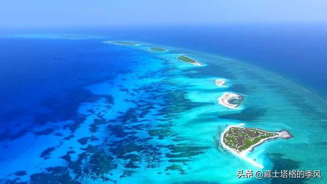 三沙有很多美丽的岛屿,除了永兴岛外,还有赵述岛,七连屿,东岛,琛航岛