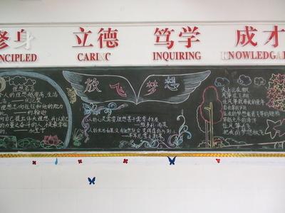 为理想插上翅膀手抄报 理想手抄报