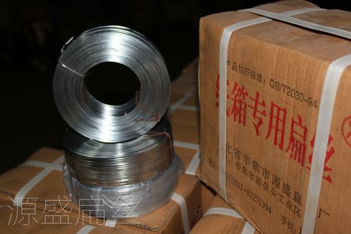 厂家直销 20# 镀锌扁丝 纸箱用丝 纸箱钉丝 纸箱钉线 镀锌铁丝