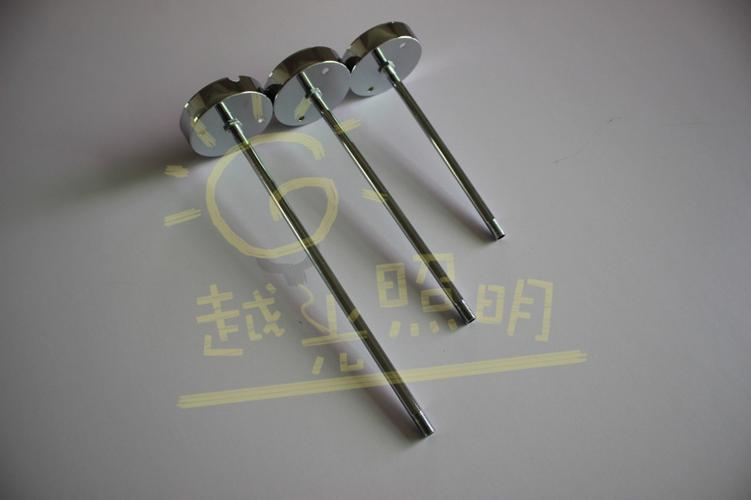 铁杆口径10mm灯具配件diy配件罗管灯杆台灯杆底座日光灯支架吊杆