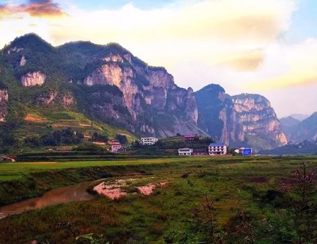 秋季的湄江风景区,美不胜收