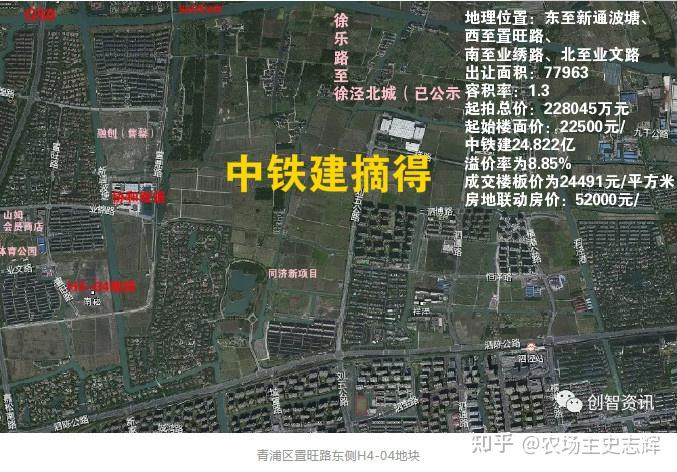 青浦区赵巷国际特色居住区置旺路东侧h4-04地块