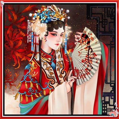 古风京剧头像_古风_京剧_头像_素材_头像