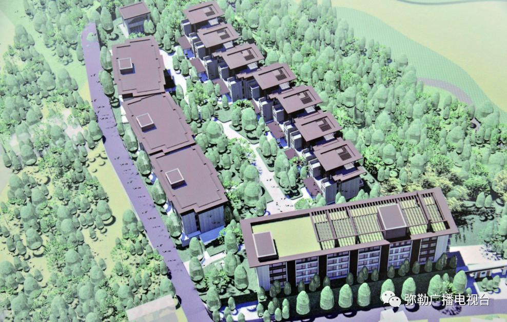 8亿!弥勒2大项目开工!涉学校,商业,住宅.