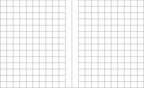 大方格作业本格子