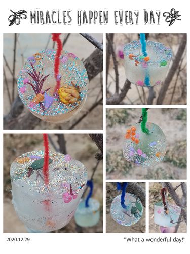 制作美丽的冰花,我们准备好啦!