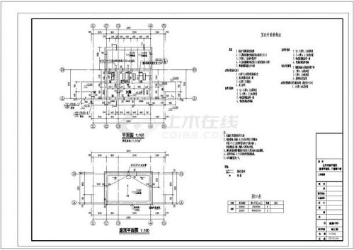 旱厕平立面详图,包含侧立面图, 立面图,基础平面图等,图纸内容完整