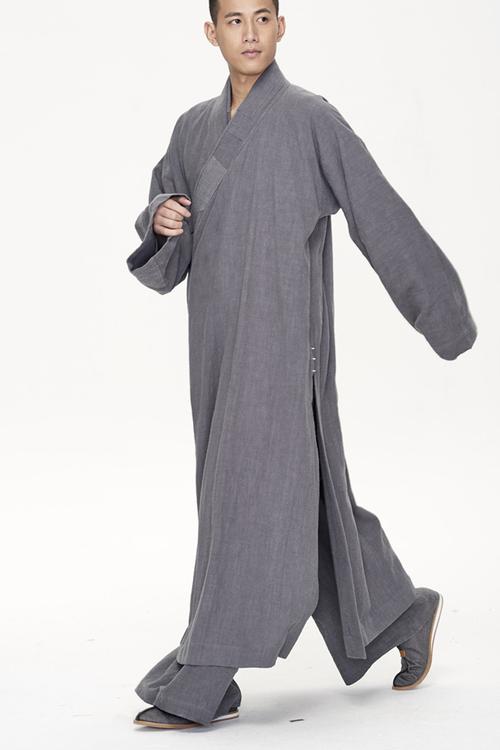 【和尚僧人长袍宽袖禅服】佛弟子海清禅衣修行服饰植物染色长褂僧服