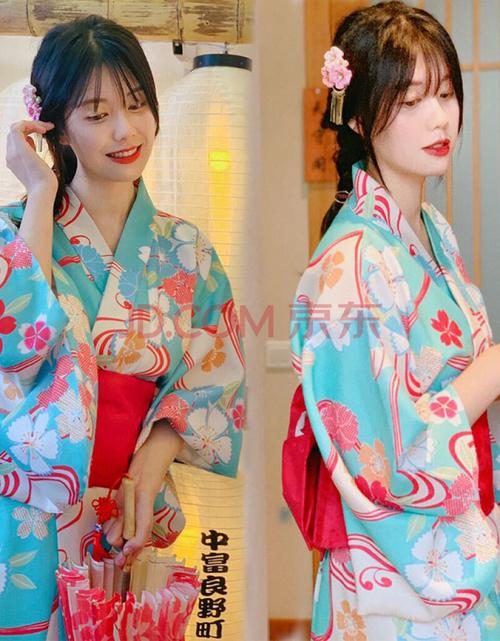 神明少女和服女正装传统改良中国风日式个人写真摄影拍照片连衣裙 17