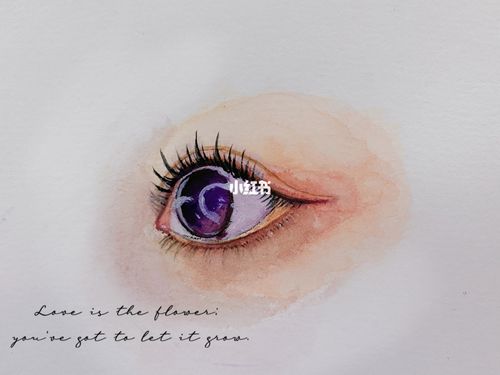 水彩  眼睛_水彩画_新手_金鹰美术馆自由行热门攻略_绘画_艺术馆_我的