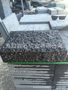 韩国国立公园项目海南火山岩菠萝面石材900*400*150
