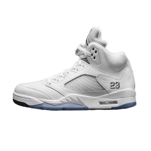nike/耐克 air jordan v aj5奥利奥篮球鞋黑葡萄136027-130白银