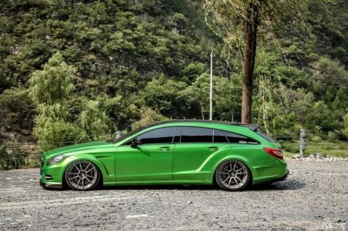 奔驰cls猎装版,许多人都在感叹,一辆车可以如此之美