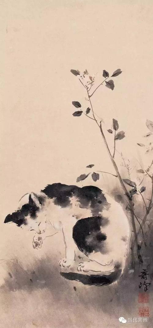 岭南画派高奇峰画作欣赏