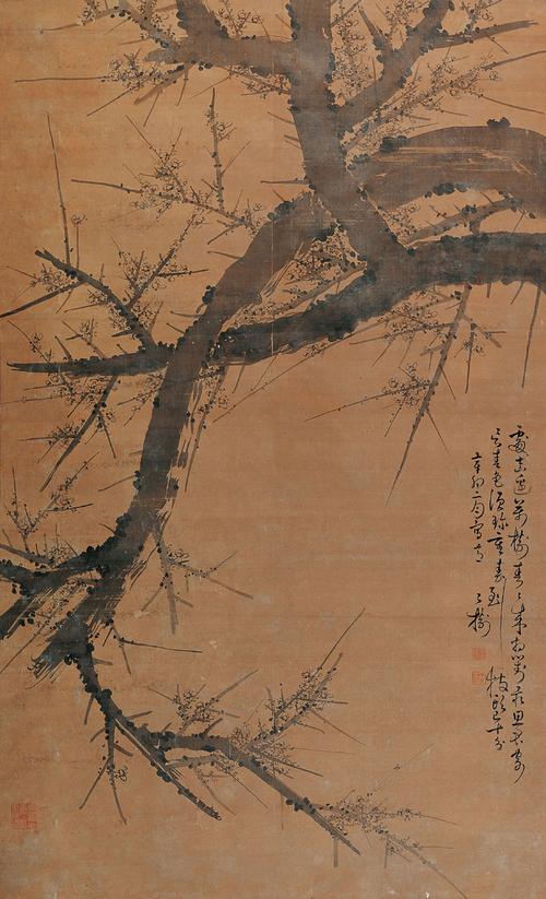 历代名家墨梅图欣赏(5)