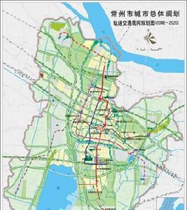 常州轨道交通规划图