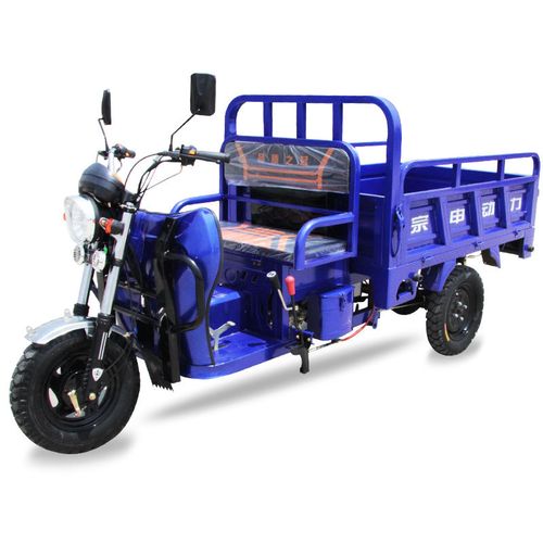 宗申动力三轮助力双人座汽油农用大货摩托车