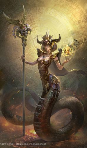 cg游戏原画 怪物