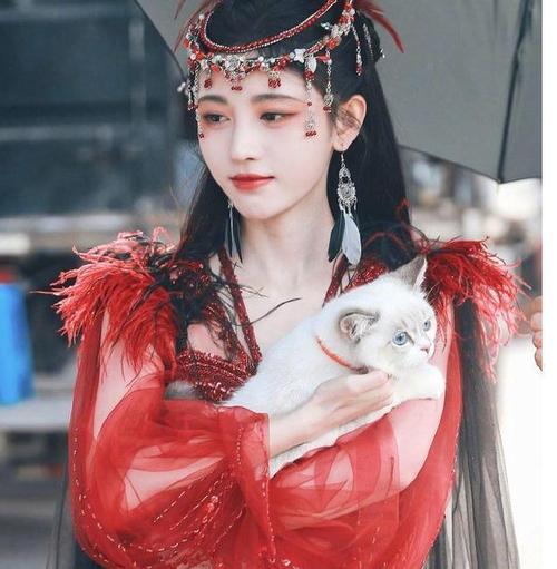 你要相信鞠婧祎嘉南传造型一人演完七仙女太养眼了