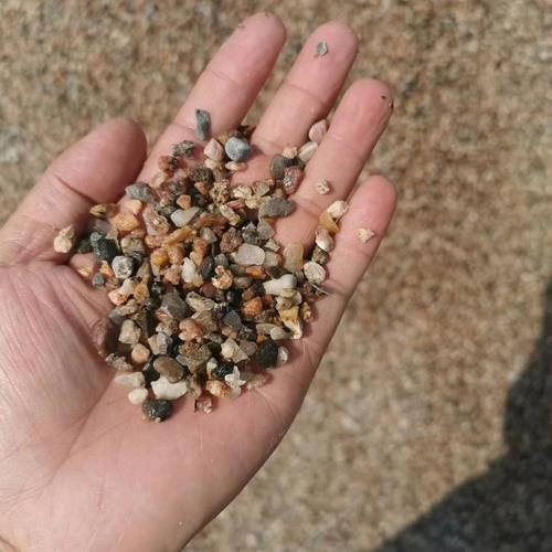 厂销砂石粗沙大型花盆透气层砂水处理垫层用砾石滤料鹅卵石2-44-8