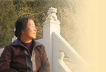 我等慕名去了靖远县的"法泉寺",见到了可亲可敬的,和蔼慈善的张玉仙