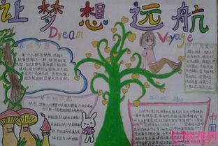 以追梦创新为主题的手抄报 爱为主题的手抄报