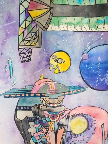 2020年太空科幻画