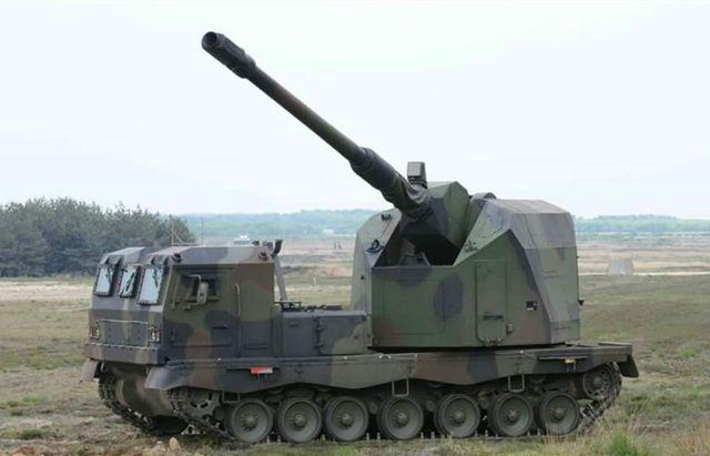 多纳尔155毫米自行榴弹炮德国和西班牙联合研制的装备