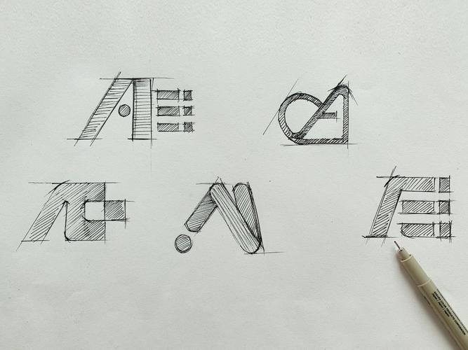 手绘标志练习|平面|logo|anna_zhang - 原创作品 - 站酷 (zcool)