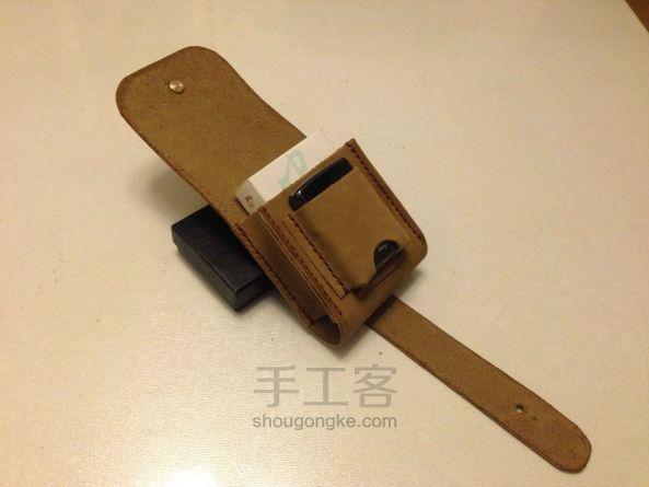 烟盒皮套腰包制作教程-手工客官网